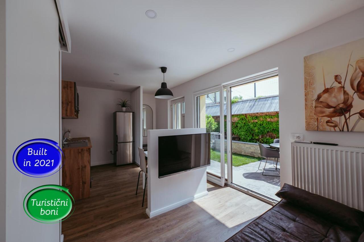Apartment Oddih With Terrace And Private Sauna Блед Екстериор снимка